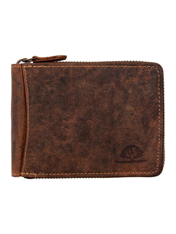 Greenburry Vintage pung i læder 13 cm