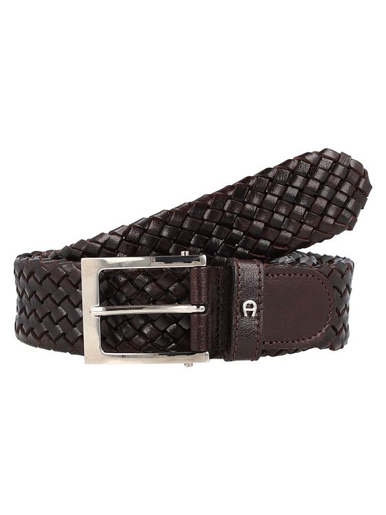 AIGNER Business Flechtgürtel Leder