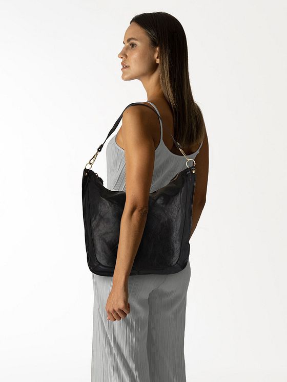 Campomaggi Mogano Skuldertaske Læder 44 cm