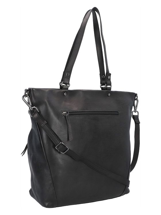 Jack Kinsky Nelson 6 skuldertaske i læder 41 cm