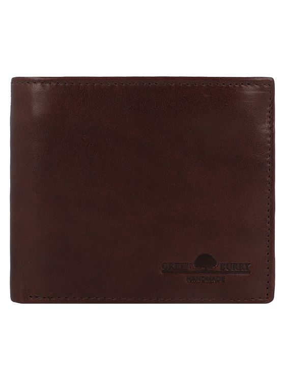 Greenburry Newport Pung RFID-beskyttelse Læder 11 cm