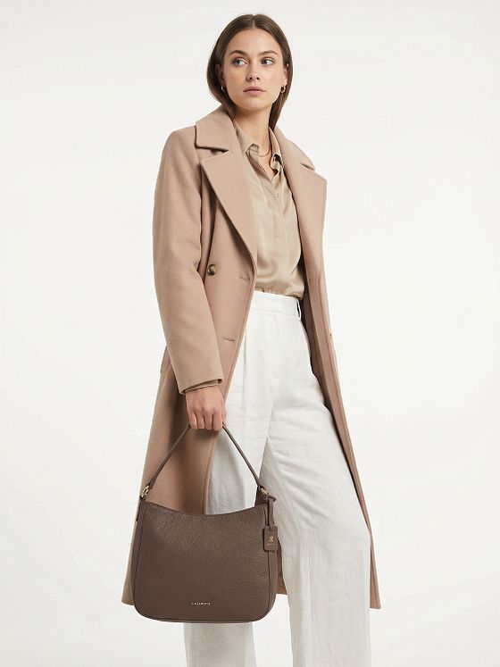 Lazarotti Bologna Leather Hobo skuldertaske læder 27 cm