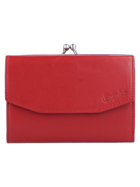 Esquire Ny Silkepung i læder 13 cm