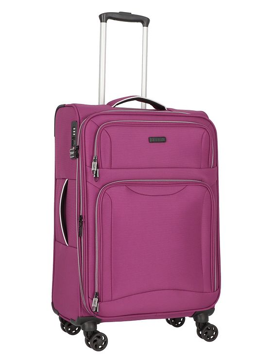 d & n Travel Line 9204 4 hjul Trolley M 66 cm med strækfold