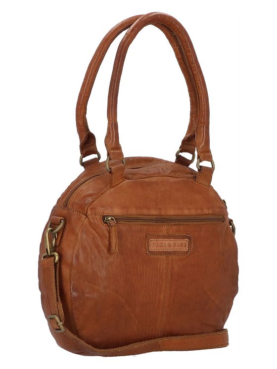 Greenland Nature Femi & Nine skuldertaske i læder 34 cm