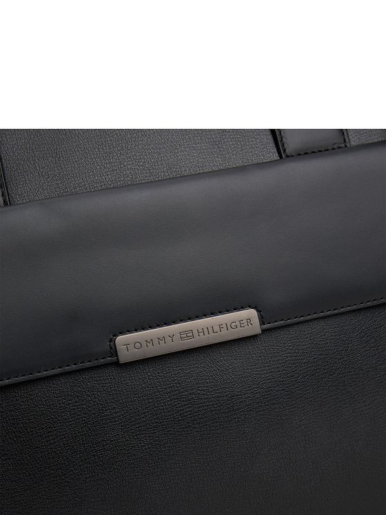 Tommy Hilfiger TH Business Leather Laptoptaske Læder 39.5 cm Tommy Hilfiger TH Business Leather Laptoptaske Læder 39.5 cm