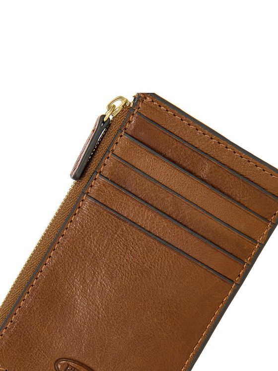 Bric's Volterra Kreditkortetui RFID-beskyttelse Læder 14 cm