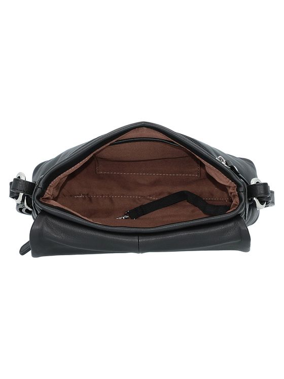 L.CREDI Silke skuldertaske i læder 23 cm