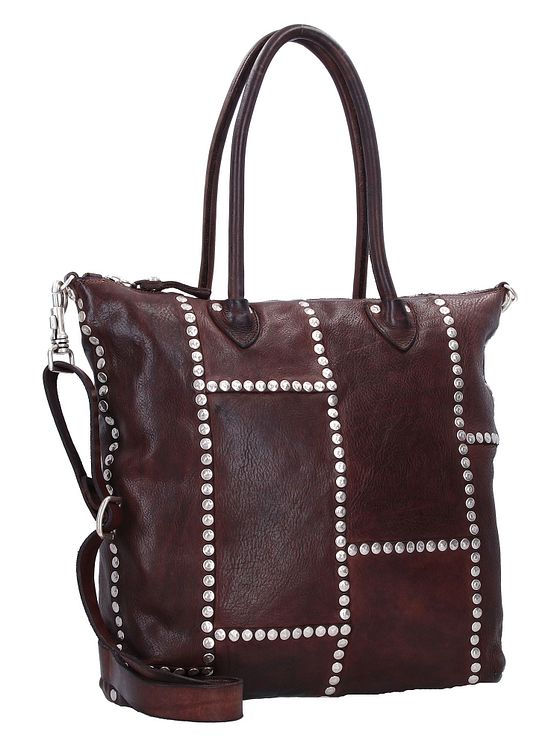 Campomaggi Skuldertaske i læder 36 cm