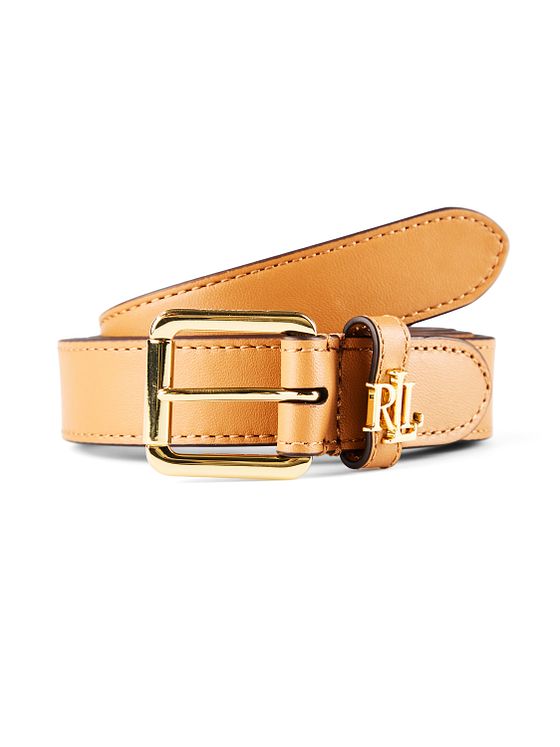 Lauren Ralph Lauren Logo Pásek Kůže