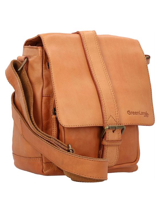 Greenland Nature GreenLand NATURE Skuldertaske Læder 23 cm