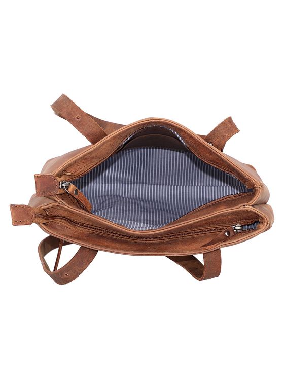 Harold's Antic skuldertaske i læder 29 cm