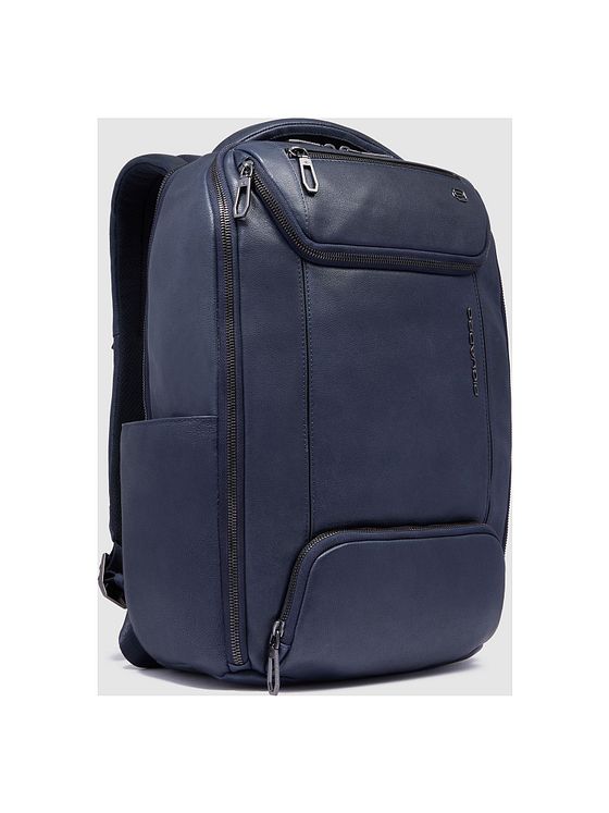 Piquadro Cronus Forretningsrygsæk RFID-beskyttelse Læder 41 cm Laptoprum