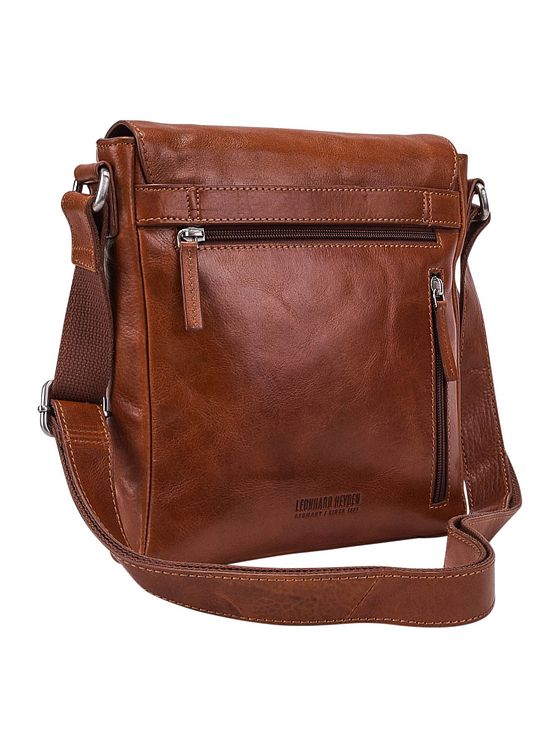 Leonhard Heyden Cambridge skuldertaske i læder 23 cm