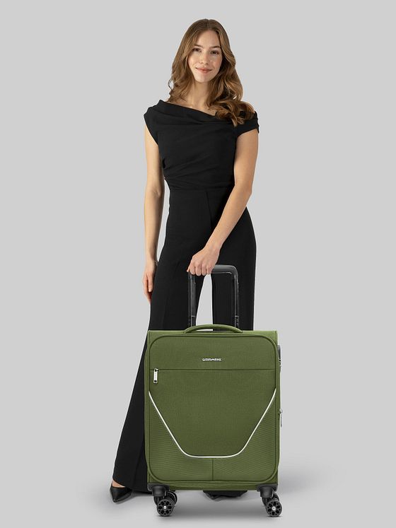 Stratic taska 4-hjulet kabinevogn S 55 cm med ekspansionsfold