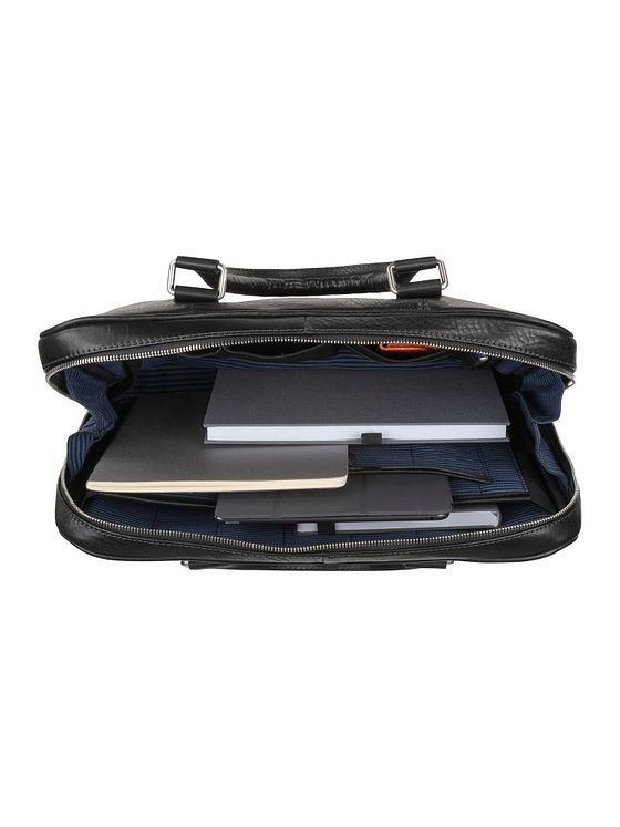 Leonhard Heyden Bergamo dokumentmappe læder 38 cm rum til bærbar computer