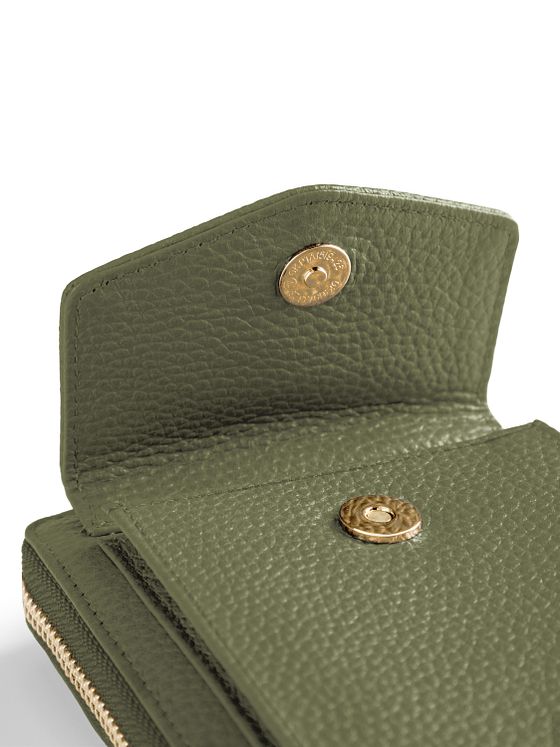 Lazarotti Bologna Leather Zip-Around Peněženka Pouzdro na mobilní telefon kožené 19 cm