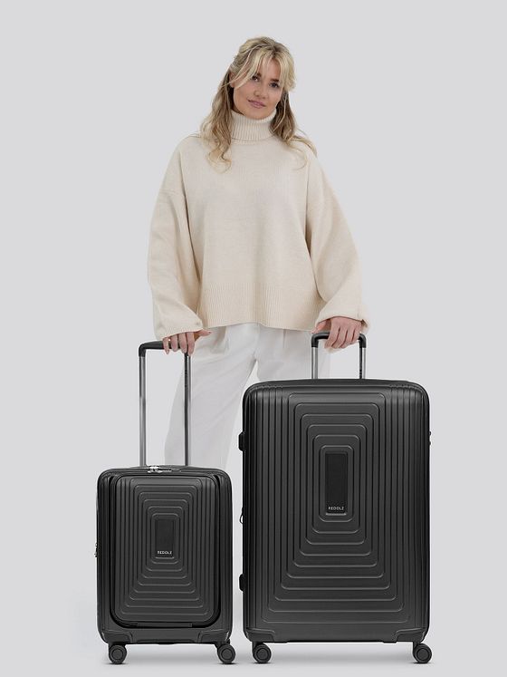 Redolz Essentials 14 4-hjuls kuffertsæt 2 stk. laptoprum med stretchfold