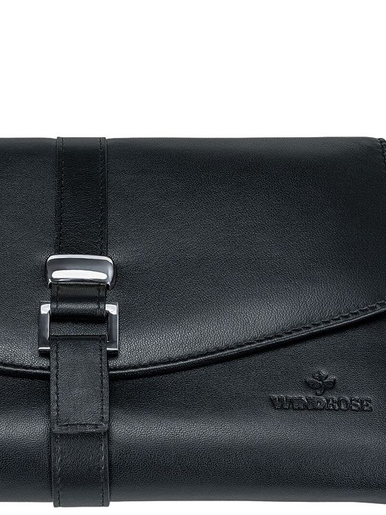 Windrose Nappa Smykkeskrin Læder 23 cm