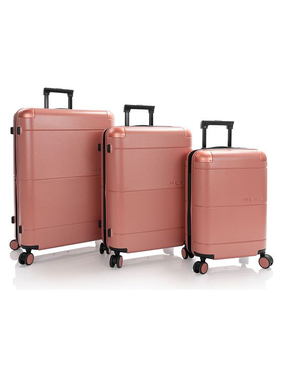 Heys Zen 4 hjul Kuffert 3-delt med strækfold