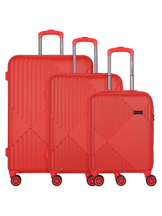 CHECK.IN Liverpool 4-hjuls kuffertsæt 3 stk. CHECK.IN Liverpool 4-hjuls kuffertsæt 3 stk.