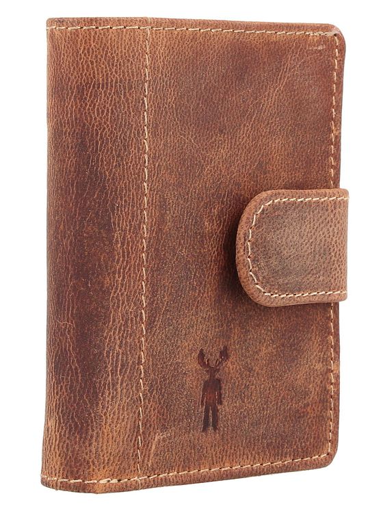 Jack Kinsky Baltimore Kreditkortetui RFID-beskyttelse Læder 11 cm