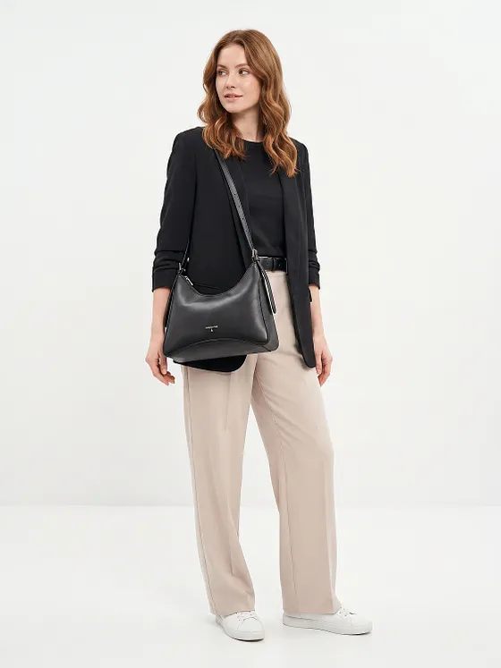 Patrizia Pepe Crossbody-laukku Nahka 30 cm Patrizia Pepe Crossbody-laukku Nahka 30 cm