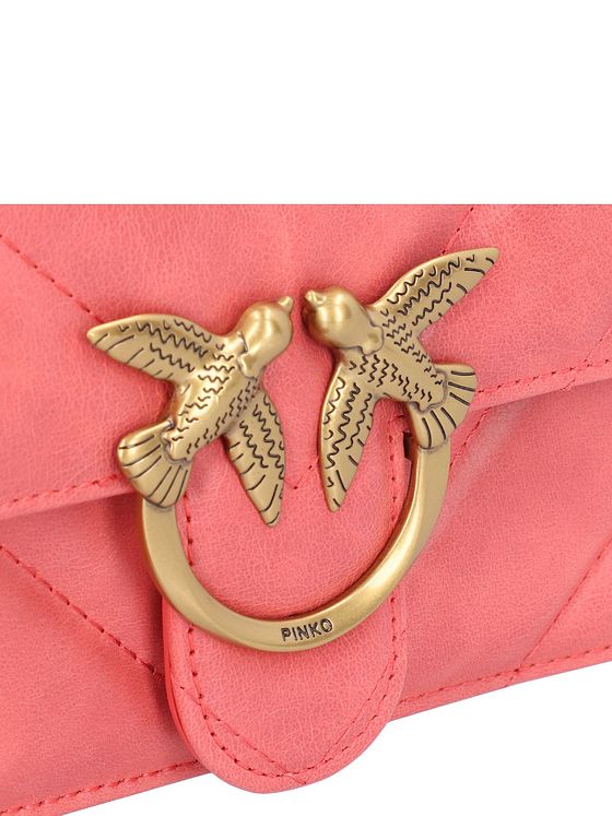 PINKO Love One Skuldertaske Læder 21 cm