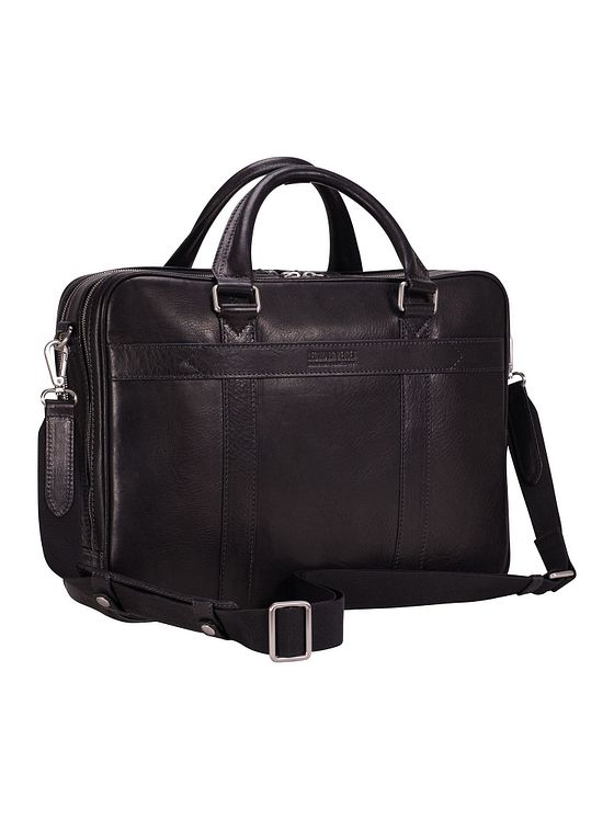 Leonhard Heyden Bergamo dokumentmappe læder 41 cm rum til bærbar computer Leonhard Heyden Bergamo dokumentmappe læder 41 cm rum til bærbar computer