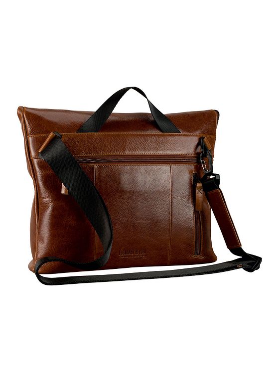 Leonhard Heyden Porto Skuldertaske Læder 32 cm