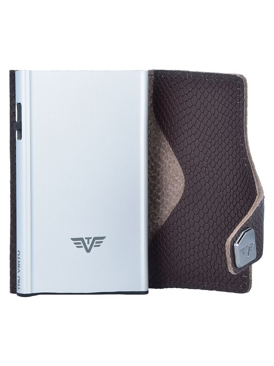 Tru Virtu Click & Slide kreditkortholder pung RFID læder 6,5 cm