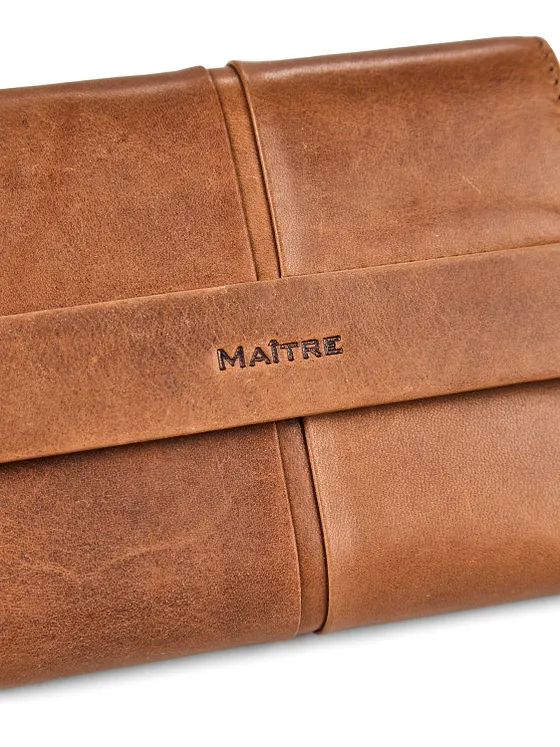 Maître Birkenfeld Dalene Cartera Piel natural 12 cm Maître Birkenfeld Dalene Cartera Piel natural 12 cm