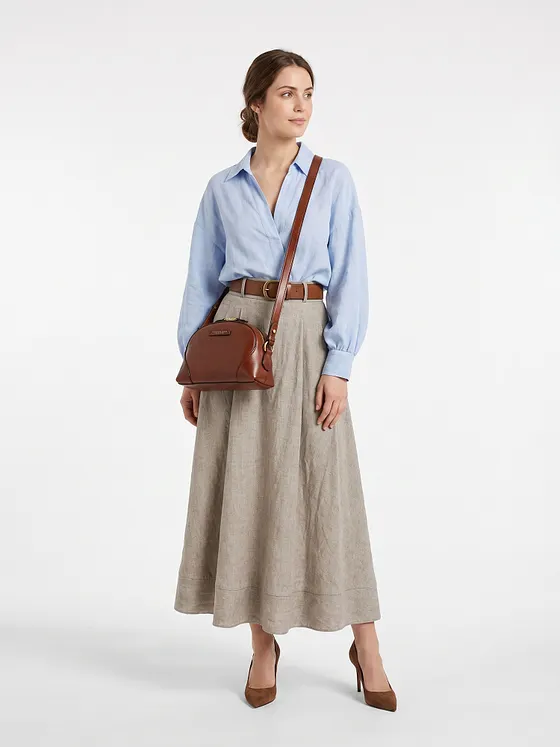 The Bridge Magda Crossbody taske Læder 25 cm