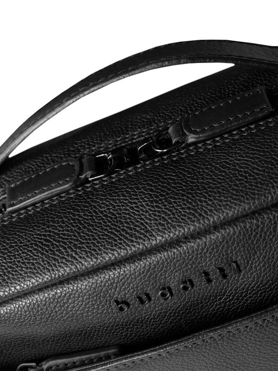 bugatti Black Toilettilaukku Nahka 21 cm