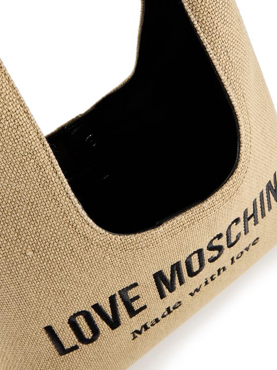 Love Moschino Cargo Canvas Taška přes rameno 34 cm
