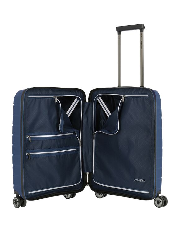 Travelite Air Base 4-pyöräinen Käsimatkatavara 55 cm Kannettavan tietokoneen taskun syvyys Travelite Air Base 4-pyöräinen Käsimatkatavara 55 cm Kannettavan tietokoneen taskun syvyys