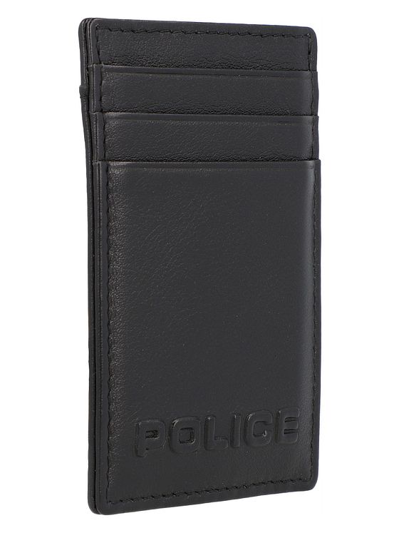 Police PT389-08536 Kreditkortholder i læder 7 cm med pengeclips Police PT389-08536 Kreditkortholder i læder 7 cm med pengeclips