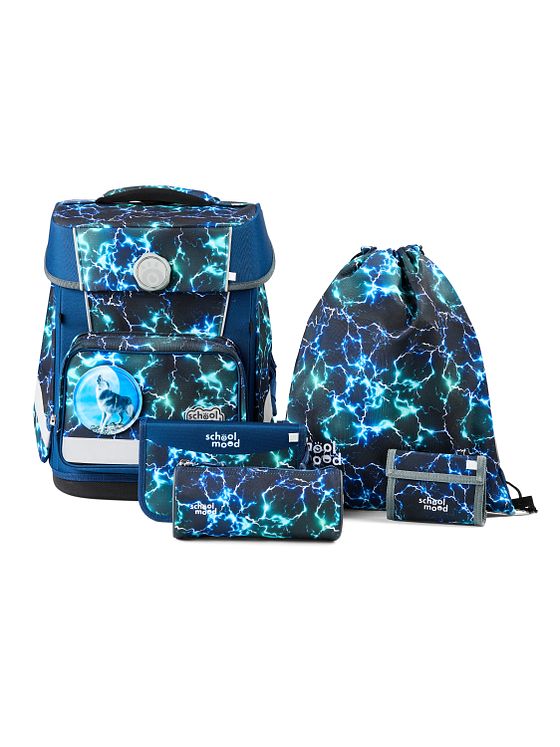 School-Mood Champion Maxx Pro skoletaske sæt 6 dele model 2026 School-Mood Champion Maxx Pro skoletaske sæt 6 dele model 2026