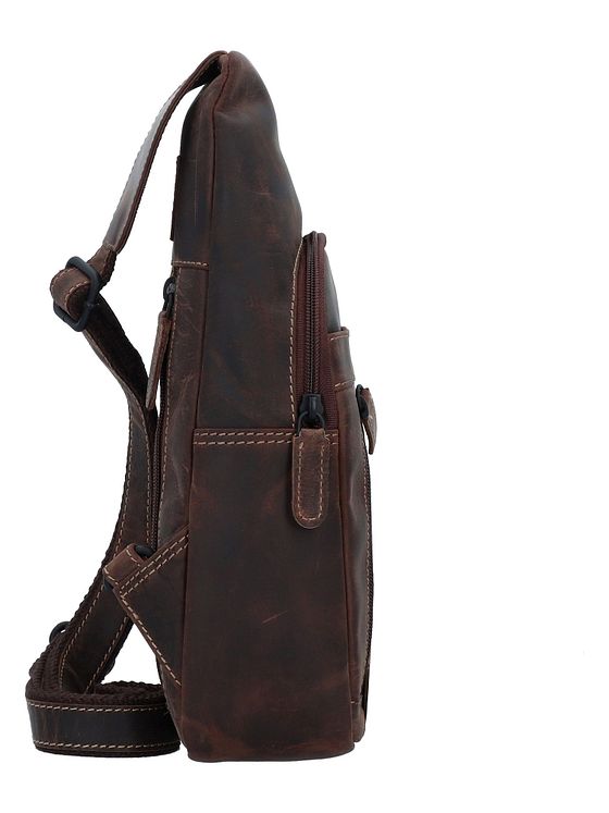 Jack Kinsky Baltimore 17 skuldertaske i læder 30 cm