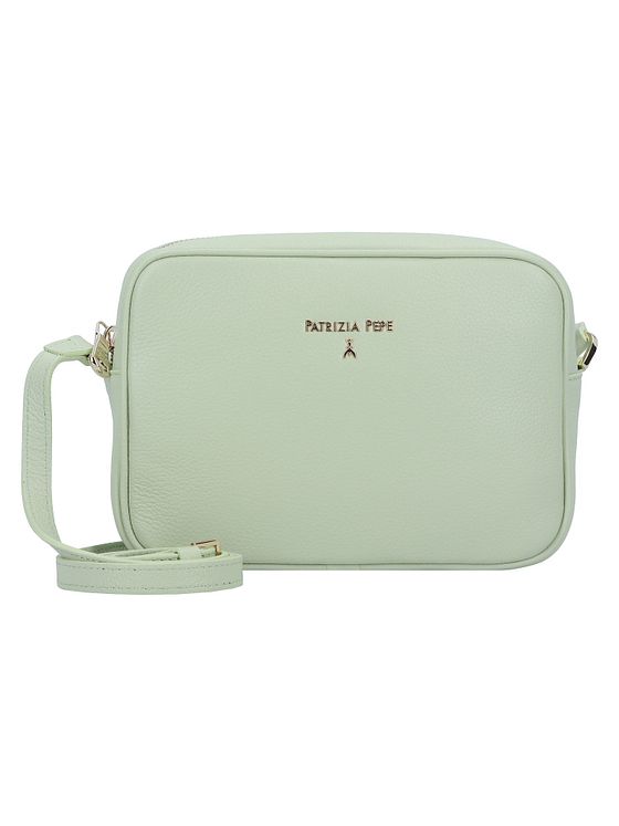 Patrizia Pepe Fly skuldertaske i læder 24 cm