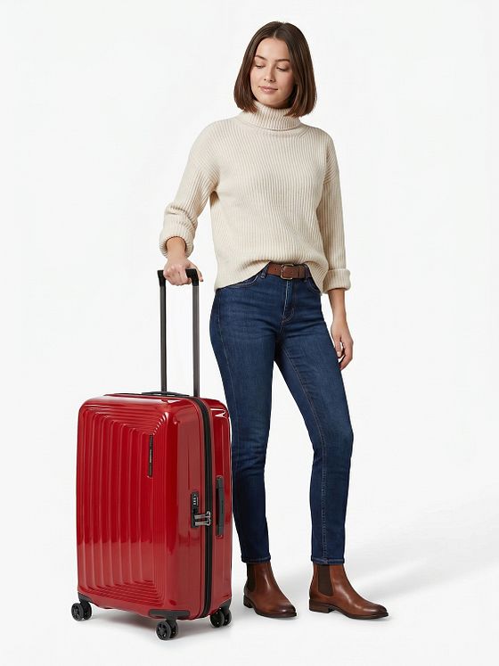 Samsonite Nuon 4-hjulet Kuffert 69 cm med ekspansion Samsonite Nuon 4-hjulet Kuffert 69 cm med ekspansion