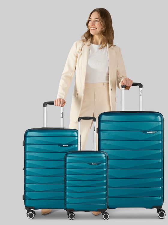 Bench Paris 4 kolečka Sada kufrů 3-dílný s roztažitelným záhybem