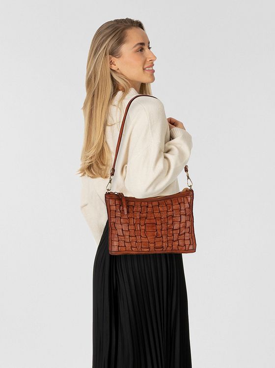 Campomaggi Edera Skuldertaske Læder 25 cm