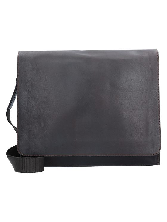 Leonhard Heyden Dakota skuldertaske i læder 38 cm