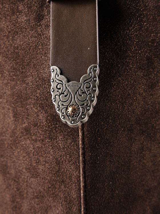 PINKO Bucket Skuldertaske Læder 41 cm PINKO Bucket Skuldertaske Læder 41 cm