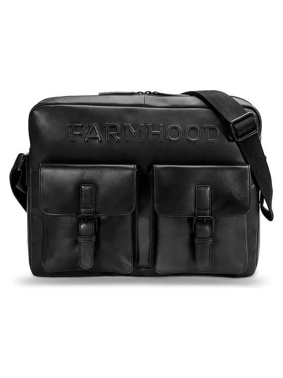 Farmhood Memphis Dokumenttaske Messenger Læder 38 cm Laptoprum