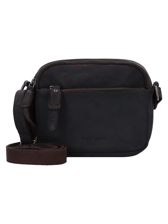 Greenburry Vintage Revival Skuldertaske Læder 24 cm