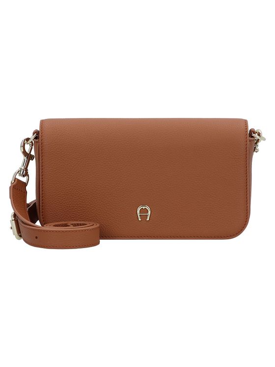 AIGNER Zita Skuldertaske Læder 22 cm