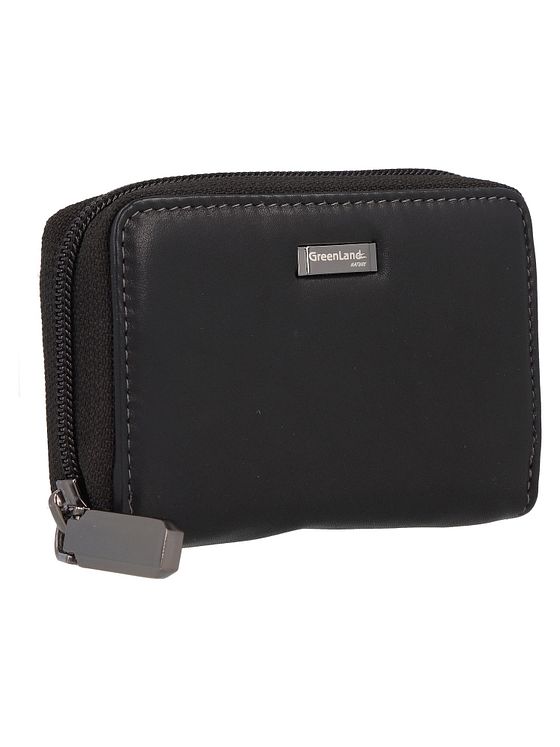 Greenland Nature Sort Nappa kreditkortholder RFID-læder 11 cm