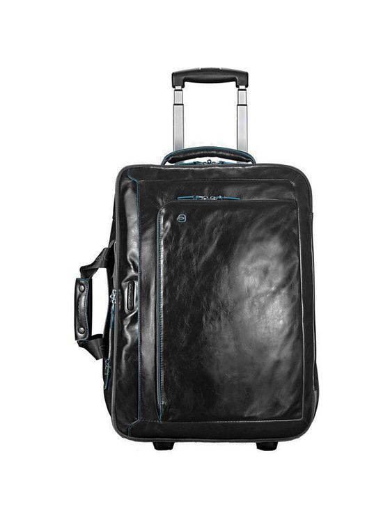 Piquadro Blue Square 2-hjuls business trolley læder 51 cm laptoprum